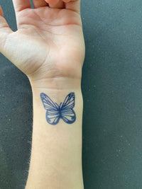 Tatuaje Semi-Permanente - Mariposa Pequeña