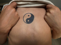 Tatouage semi-permanent - Yin Yang