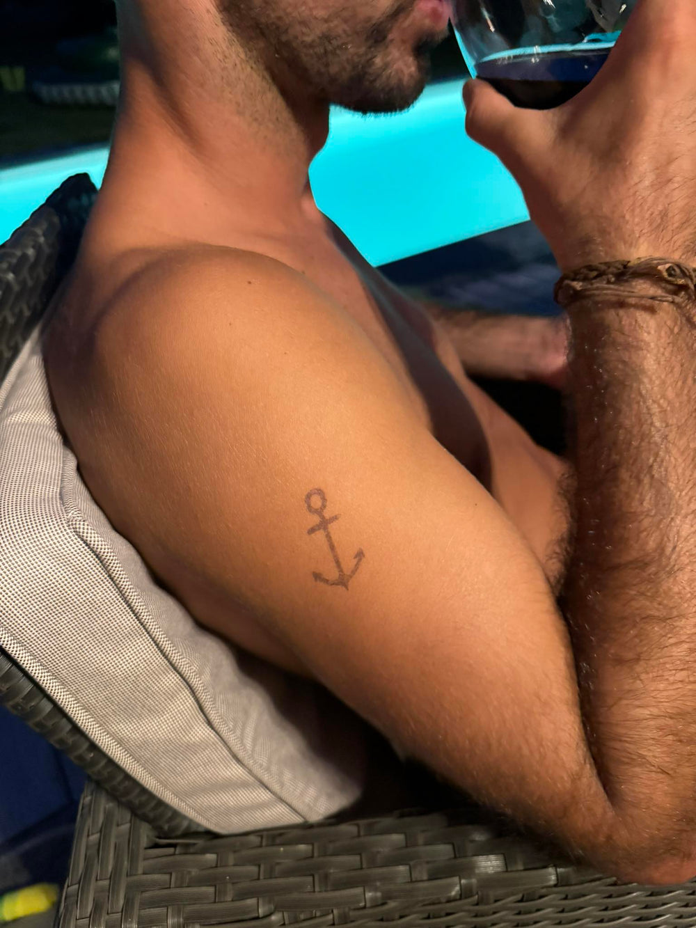 Semi-permanent Tattoo - Anchor