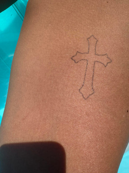 Semi-Permanent Tattoo - Celtic Cross