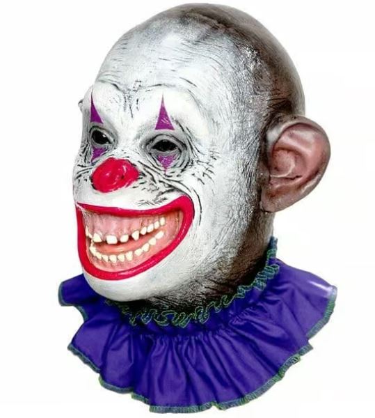 Circus - Gekke Aap - Latex Masker Tinsley Transfers