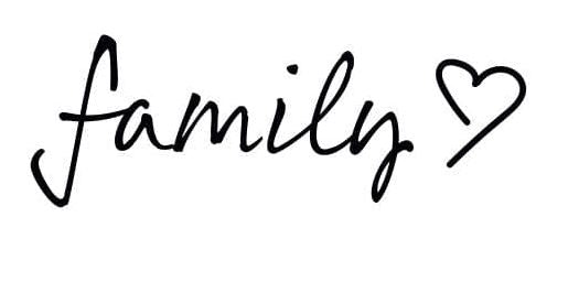 Family Love Temporary Tattoo