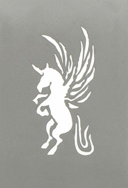 Stencil per Tatuaggio Unicorno Stargazer