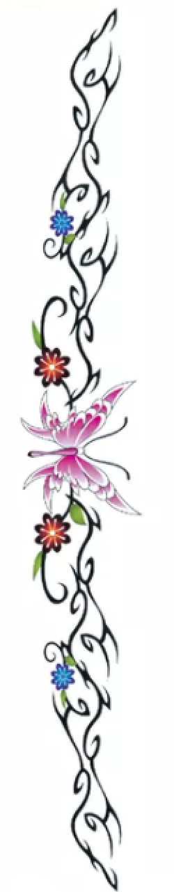 Minimal Flower And Lettering Tattoo – Turkish Souq