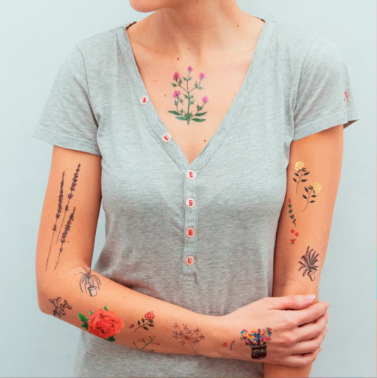 Traditional color flower tattoo. Frichard Adams Art Junkies Tattoo by  Frichard Adams: TattooNOW