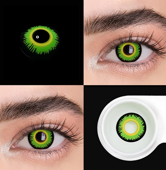 werewolf eye contact lenses