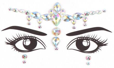 Halloween Custom Holographic Crystal Face Gem Eye Stickers 3D Rhinestones  Face Body Jewel Stickers - China Tattoo Sticker and Face Gems price