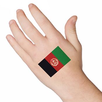 Afghanistan Flagge Tattoo – Tattoo for a week
