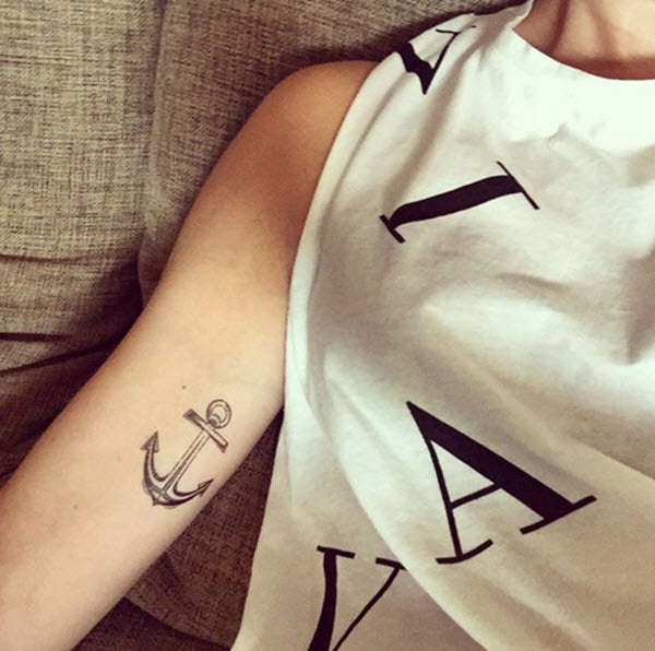 Strepik Anchor Tattoo – Tattoo for a week