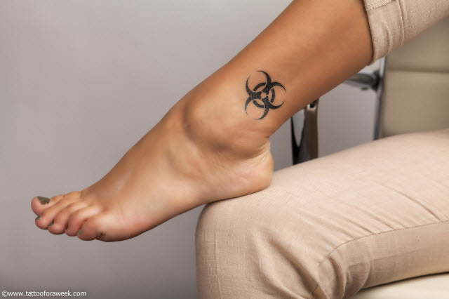 Hazardous ink tattoos