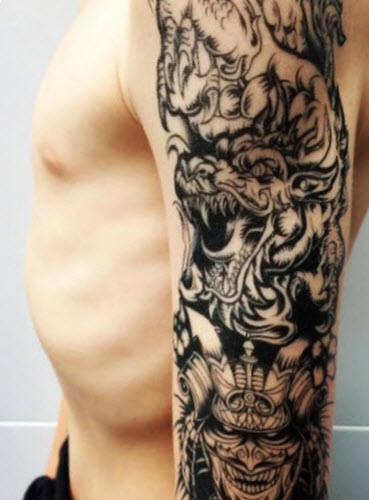 Tattoo Sleeve, Karp Koi, Japanese Dragon | Тату