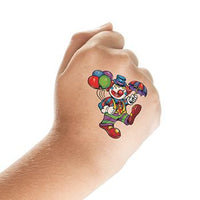 Clown Met Ballonnen Tattoo