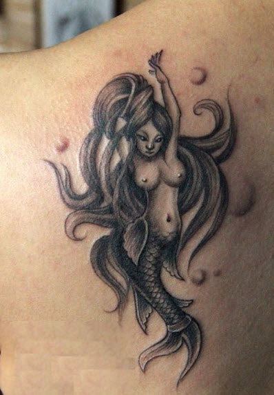 68 Mermaid Tatoos Stock Photos, High-Res Pictures, and Images - Getty Images