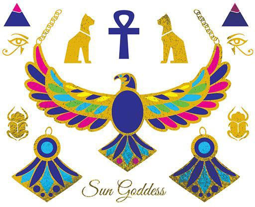 egyptian sun symbol tattoo