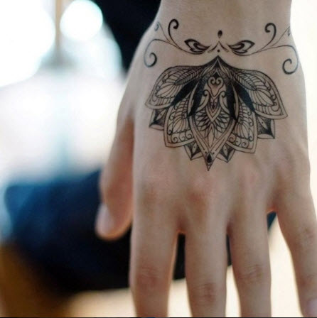 50 Simple & Elegant Tattoo Ideas For Women | Purple flower tattoos, Small flower  tattoos, Ankle tattoos for women