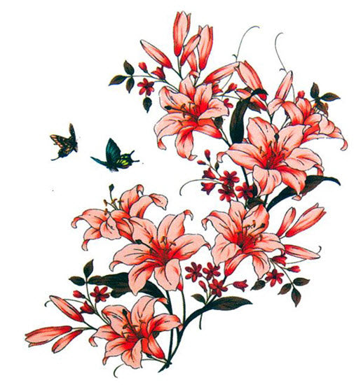 Flower tree tattoo by Simona Merlo  Post 28802