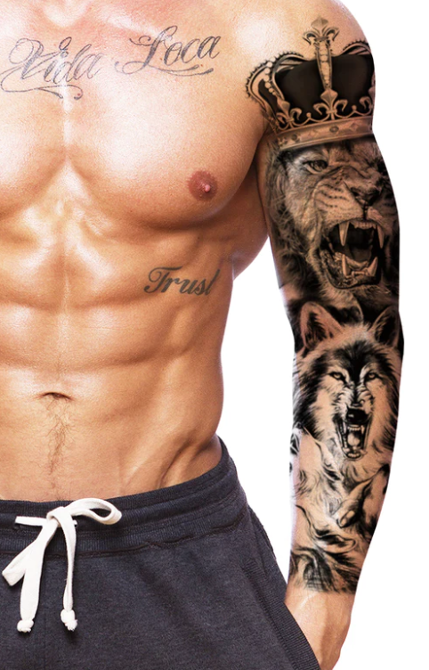 Amazing lion knight tiger tattoo sleeve by Douglas Shaz, GOIÂNIA-GO 🇧🇷  @doouglastattoo ! @inkedmag @worldofartists @inksav @ink | Instagram