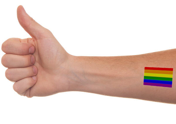 Ooopsiun 40 Sheets Rainbow Temporary Tattoos - Pride Tattoos  Buttery/ower/Heart/Rainbow Tattoos for Pride Festivals (Rainbow 1) at Rs  2070.00 | Temporary Body Tattoos | ID: 2852791986388