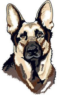 German Shepherd Tattoo