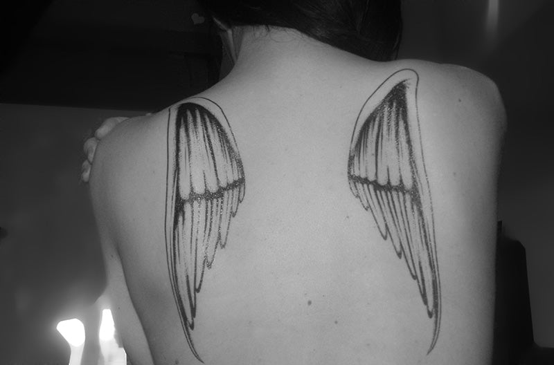91 Epic Angel Wings Tattoo Ideas [2024 Inspiration Guide] | Angel wings  tattoo, Wing tattoo designs, Wings tattoo