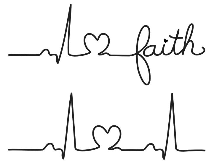 Heartbeat Tattoos for Men | Heartbeat tattoo, Shape tattoo, Heartbeat tattoo  design