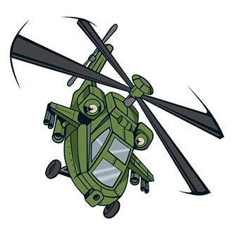 army helicopter cartoon