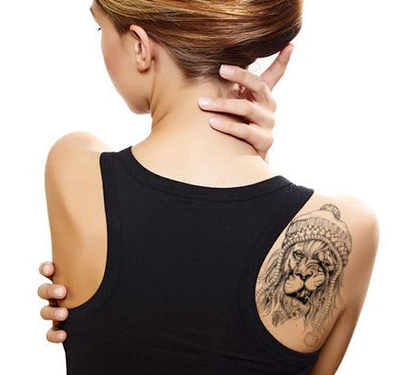 Tattoo uploaded by Kshitij Gurav • Lion tattoo on chest • Tattoodo