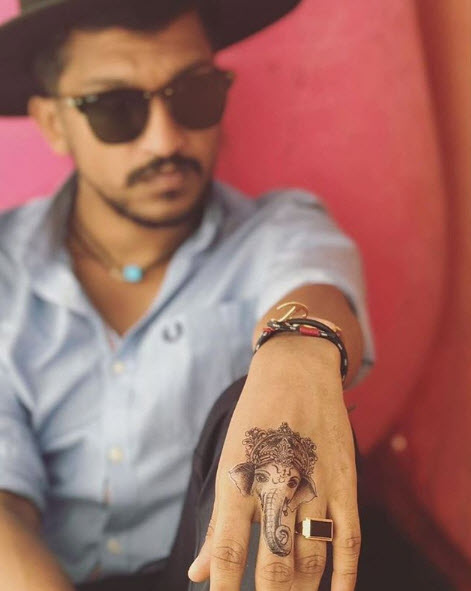 Ganesha Tattoo done by Yogesh Karmawat at Circle Tattoo :  u/circletattooindia