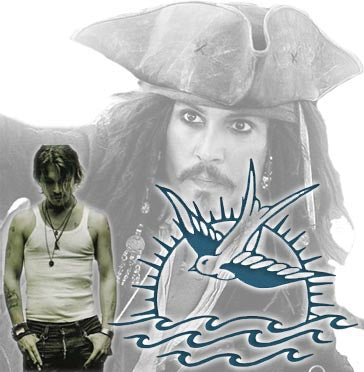 Captain Jack Sparrow Johnny Depp Tattoo by Marco Hyder TattooNOW