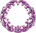 Lavendel Ring Tattoo