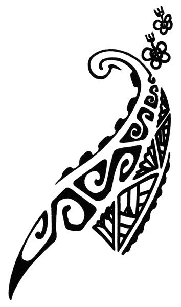 Rihanna - Maori Hand Tattoo – Tattoo for a week