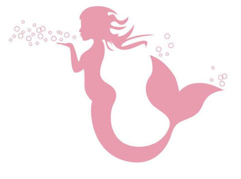 Silhouette Swimming Mermaid Tattoo Design - Little Mermaid Silhouette -  Free Transparent PNG Clipart Images Download