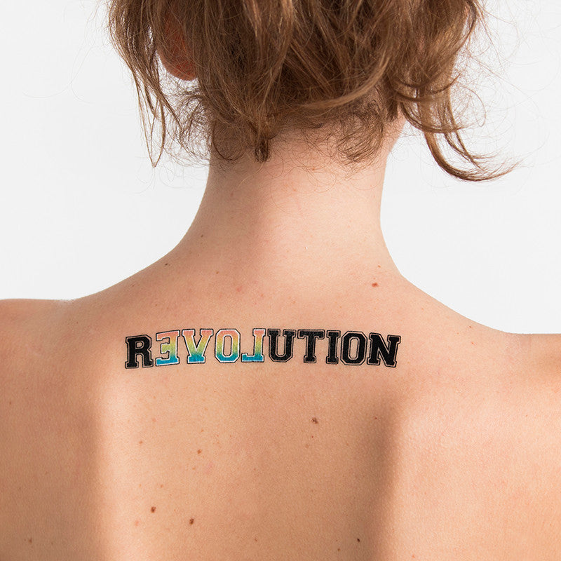 Revolution Temporary Tattoo Sticker - OhMyTat