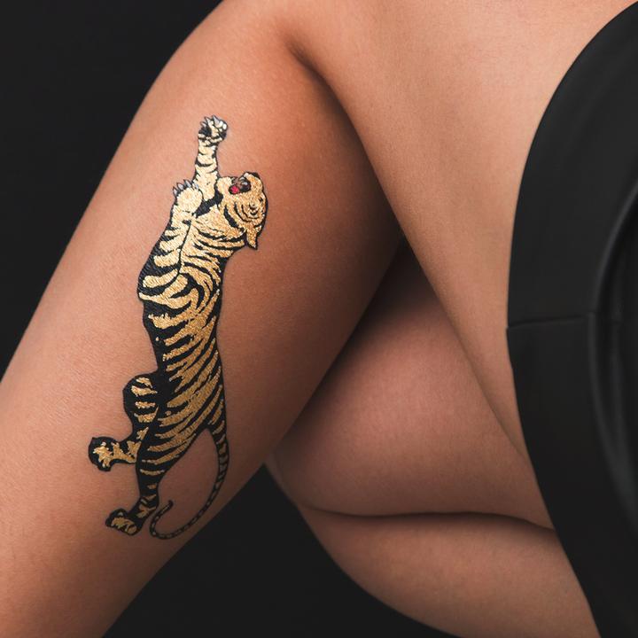 Crawling Tiger! This beauty was done by @the.hanged. If you're after fine  line black and grey, you're in incredibly capable hands wit... | Instagram