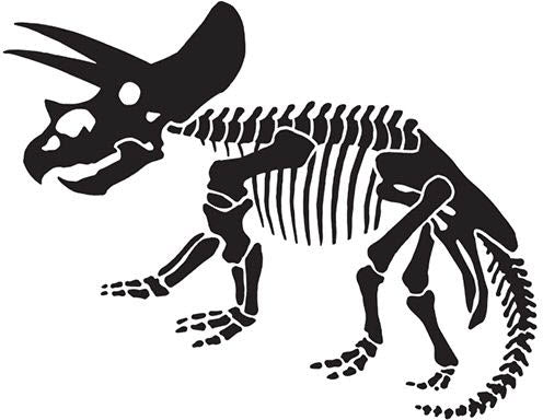 triceratops skull clip art