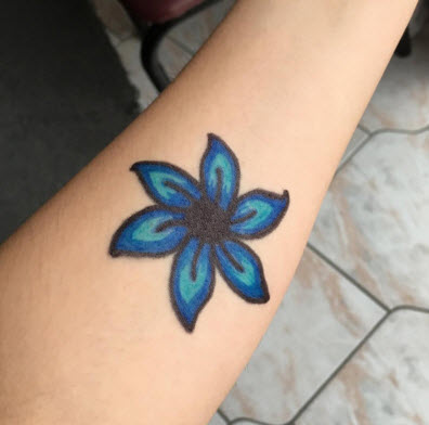 Stargazer Penna Tatuaggio - Azzurro – Tattoo for a week