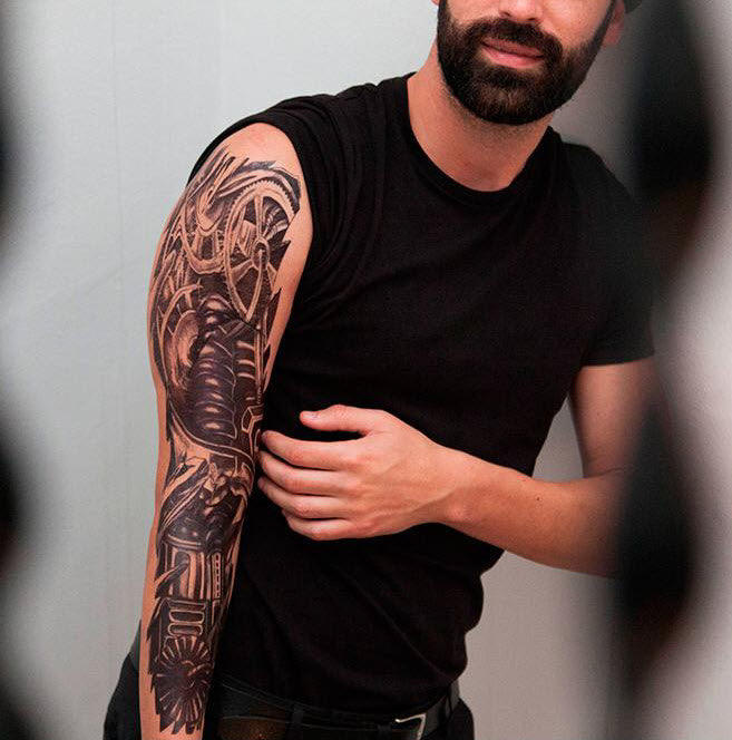 cool arm sleeve tattoos