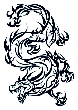Download Phoenix, Dragon, Tattoo Design. Royalty-Free Stock Illustration  Image - Pixabay