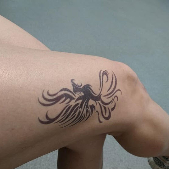 Amazon.com : Dopetattoo 6 Sheets Temporary Tattoo Phoenix Purple Bird  Starrysky Fake Tattoos Hand tattoos for Women Girls : Beauty & Personal Care
