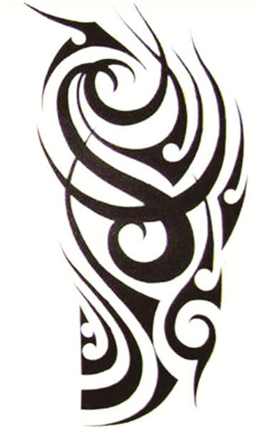 Tribal tattoo vector template logo v21 - TemplateMonster
