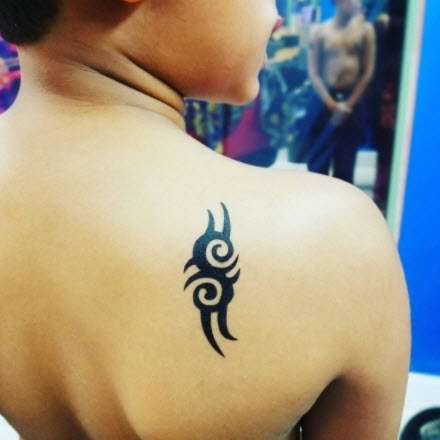 Tribal Stencil For Tattoo Spray – Tattoo for a week