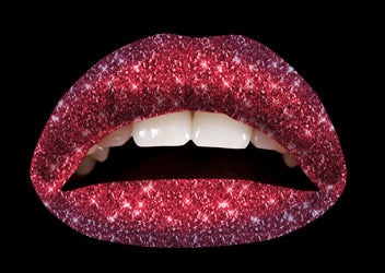 Violent Lips Red Velvet Glitteratti