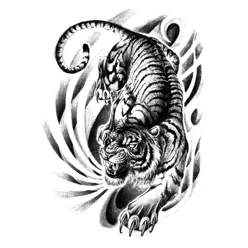 100 Pack Waterproof Temporary Tattoos Assorted Floral & Animal Designs,  Rose Wolf Tiger Sleeve Tattoos For Men & Women From Bong06, $37.67 |  DHgate.Com
